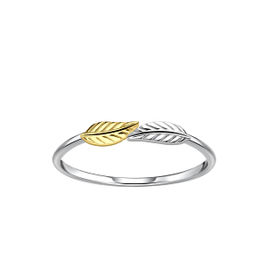 Silver Leaf Ring24524