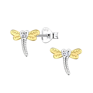 Silver Dragonfly Stud Earring24506
