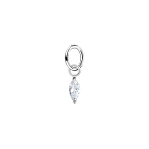 2x4mm Marquise Cubic Zirconia Pendant25418