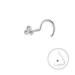 Silver Flower Nose Spinner25922