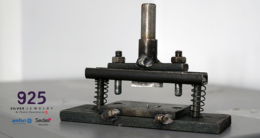 Stamping machine - Wholesale Sterling Silver Jewelry
