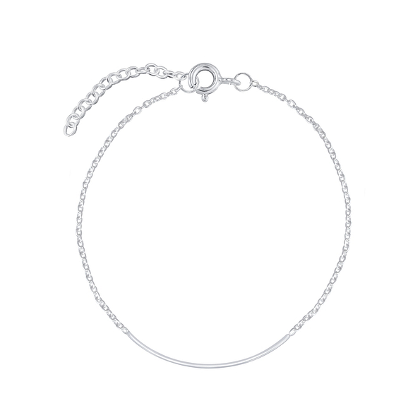 Silver Bar Bracelet - 1725