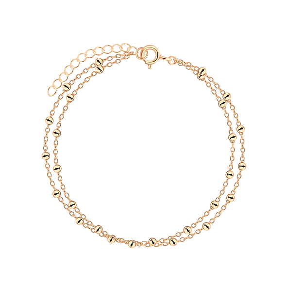 18cm Silver Satellite Bracelet - 6409