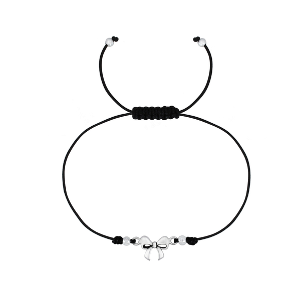 Silver Ribbon Friendship Bracelet - 1768