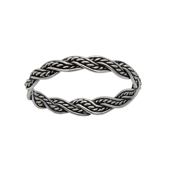 Silver Rope Ring - 1676 Silver Rope Ring - 1676