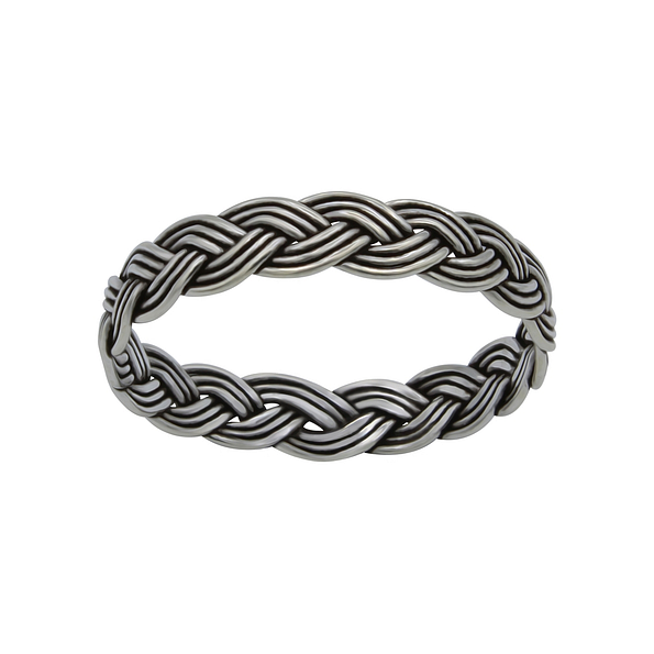 Silver Intertwining Ring - 1692