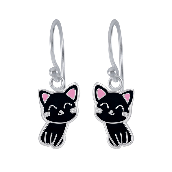 Silver Cat Earrings - 2002 Silver Cat Earrings - 2002