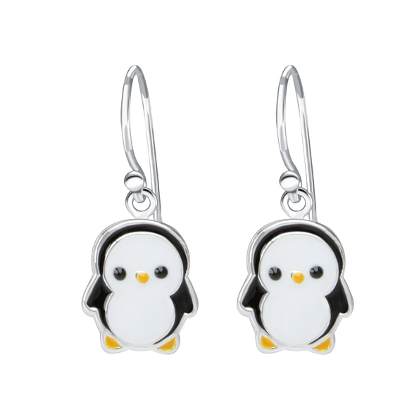 Silver Penguin Earrings - 1915 Silver Penguin Earrings - 1915