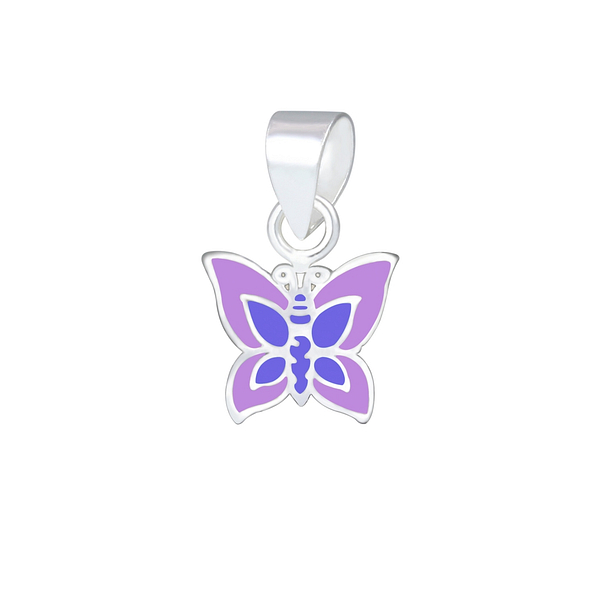 Silver Butterfly Pendant - 1893