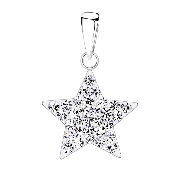 Silver Star Pendant - 2162