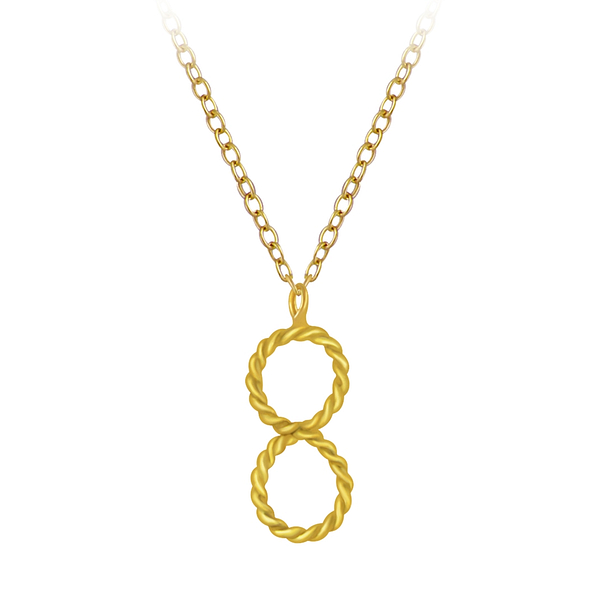 Silver Infinity Necklace - 3550