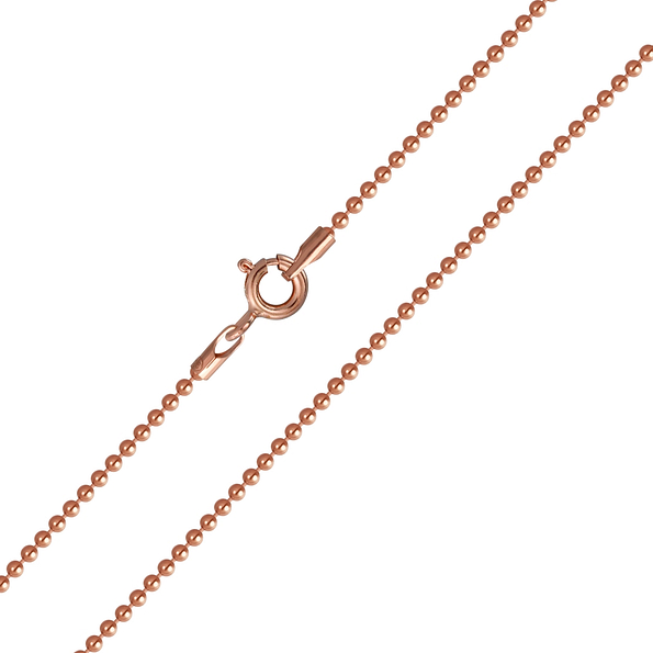 40cm Silver Ball Chain - 3544