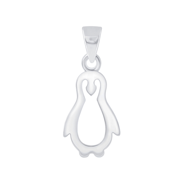 Silver Penguin Pendant - 4544 Silver Penguin Pendant - 4544