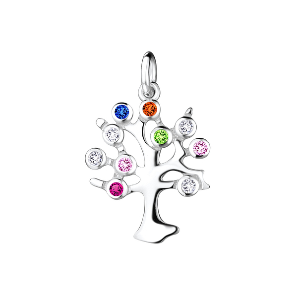 Silver Tree Of Life Pendant - 4437