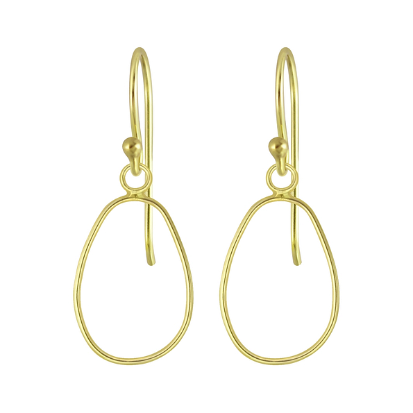 Silver Wire Earrings - 5074