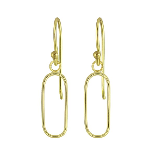 Silver Wire Earrings - 5071