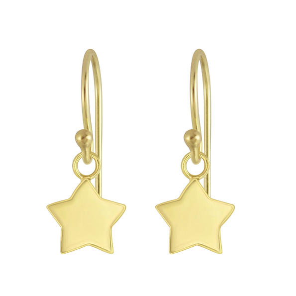 Silver Star Earrings - 5189