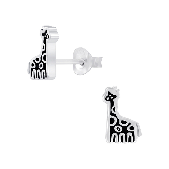 Silver Stud Earrings - 5057