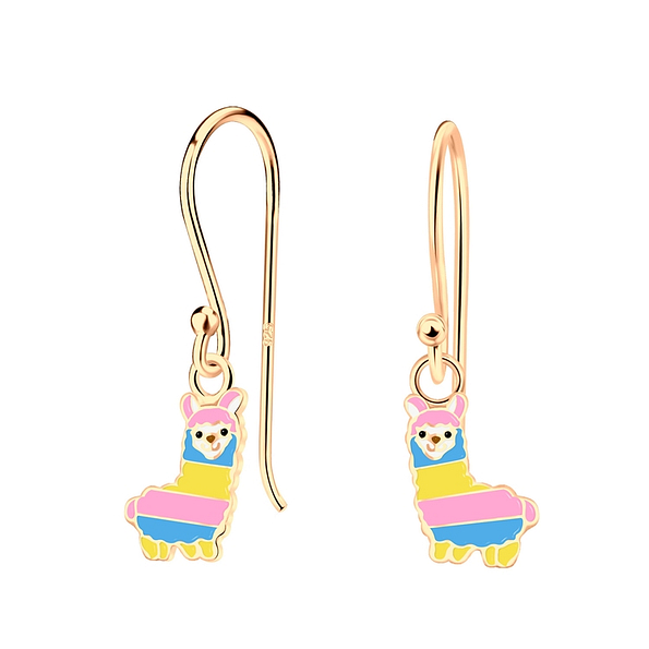 Silver Alpaca Earrings - 4621