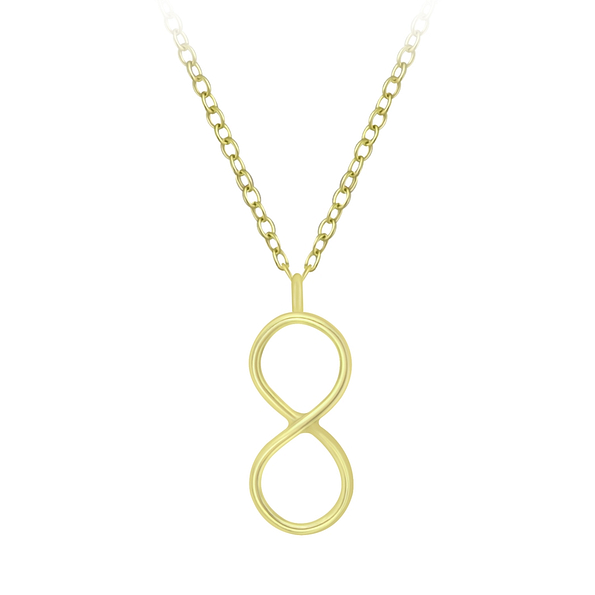Silver Infinity Necklace - 6373