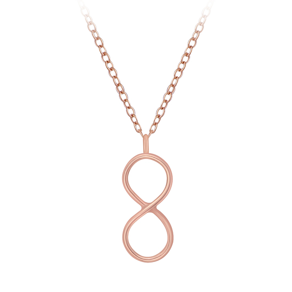 Silver Infinity Necklace - 6375