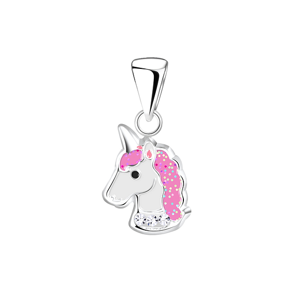 Silver Unicorn Pendant - 6061