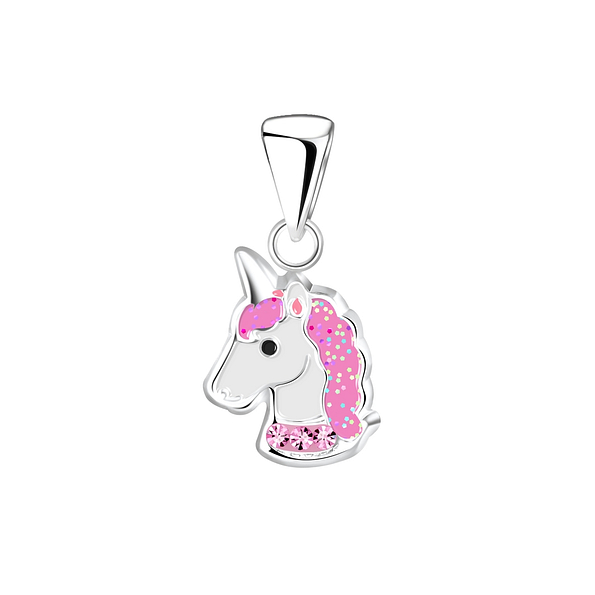 Silver Unicorn Pendant - 6062