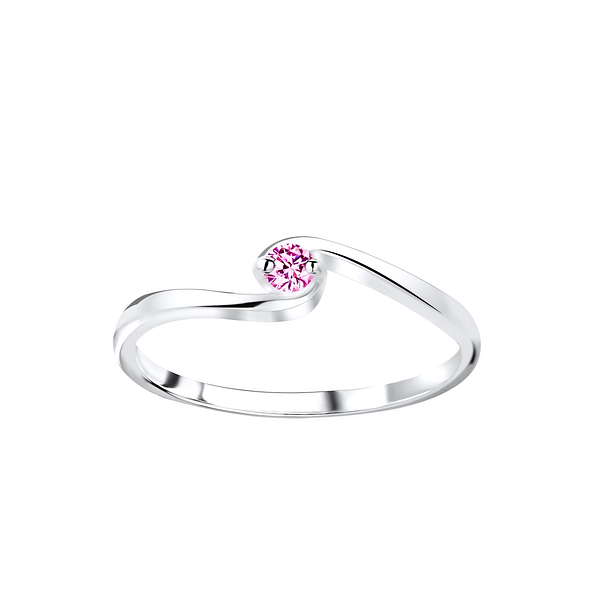 Silver Cubic Zirconia Ring - 5370