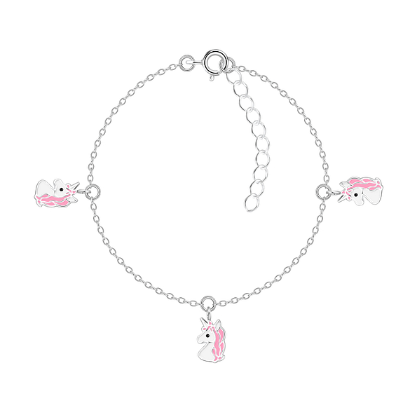 Silver Unicorn Bracelet - 6626