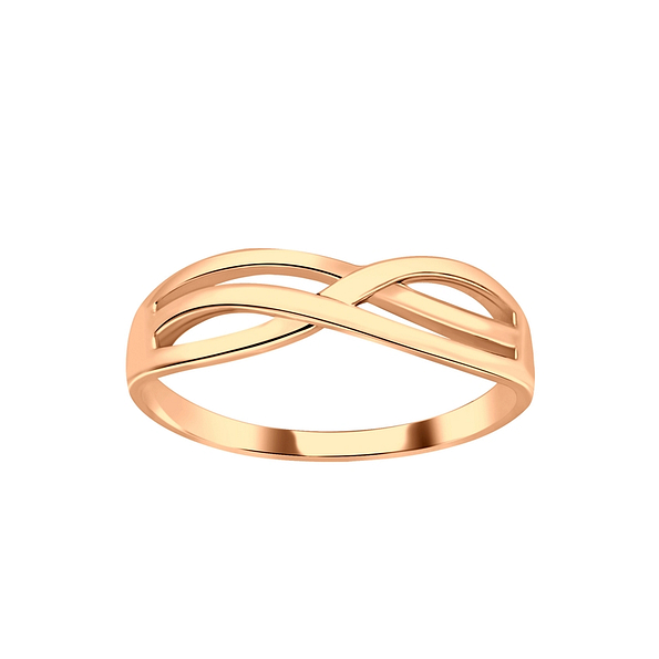 Silver Intertwined Ring - 6262