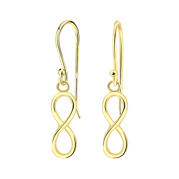Silver Infinity Earrings - 6561