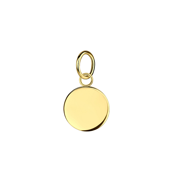 Silver Round Pendant - Wholesale - 6879
