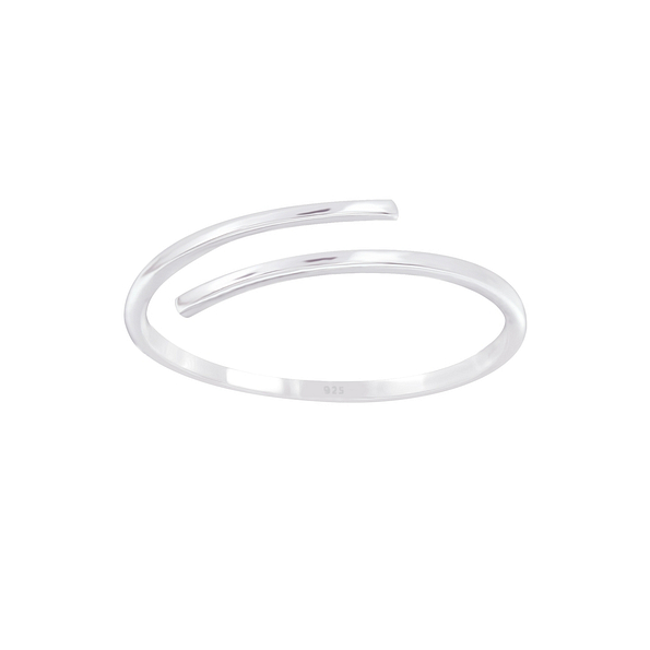 Silver Open Ring - 7343