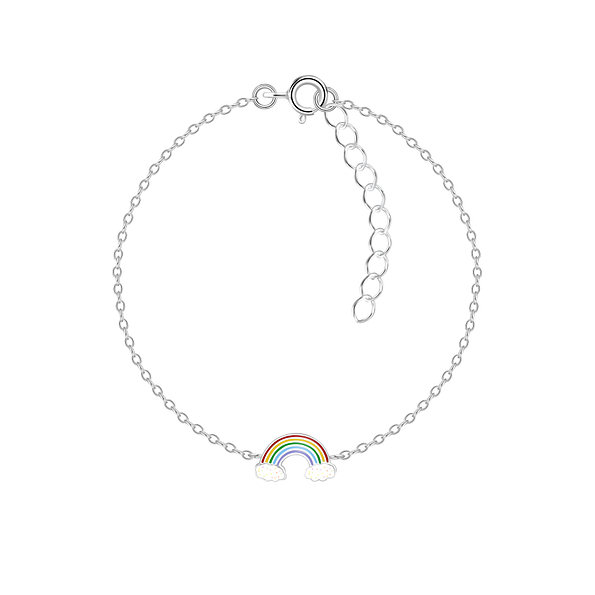 Silver Rainbow Bracelet - 7328