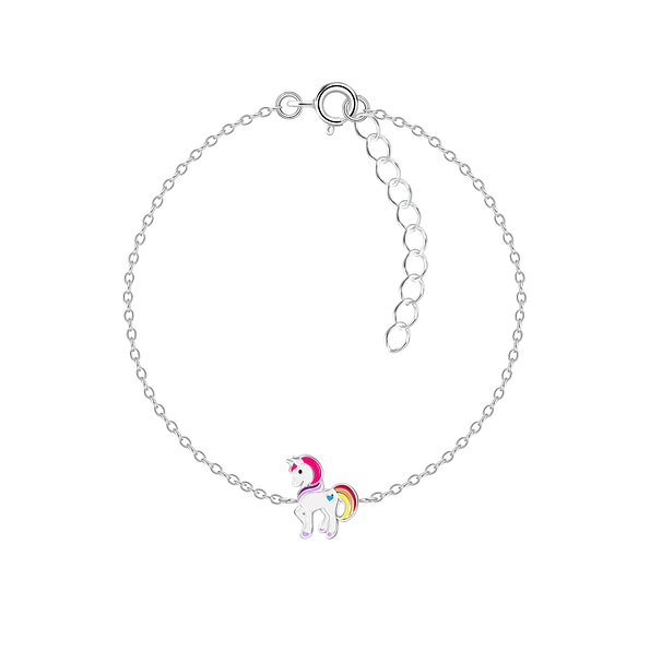 Silver Unicorn Bracelet - 8783 Silver Unicorn Bracelet - 8783