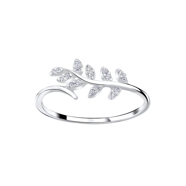Silver Branch Ring - 7412