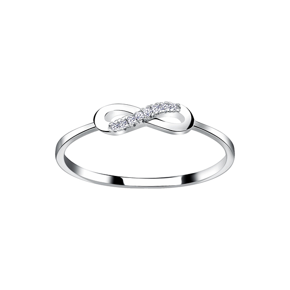 Silver Infinity Ring - 3658