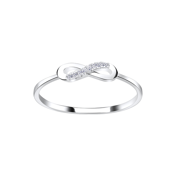 Silver Infinity Ring - 7445