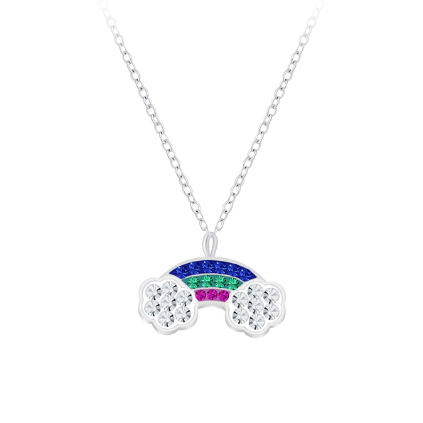 Silver Rainbow Necklace - 7762