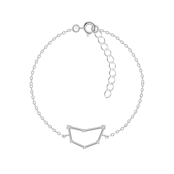 Silver Capricorn Constellation Bracelet - 7941