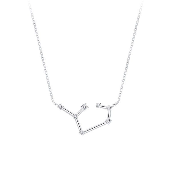 Silver Sagittarius Constellation Necklace - 7957 Silver Sagittarius Constellation Necklace - 7957