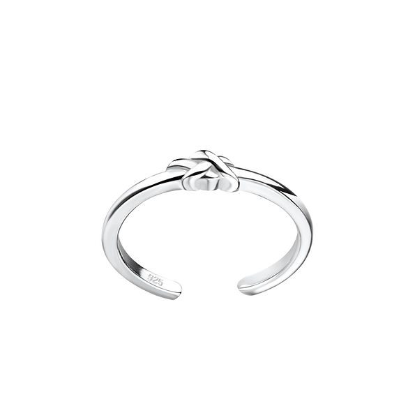 Silver Knot Toe Ring - 8119 Silver Knot Toe Ring - 8119