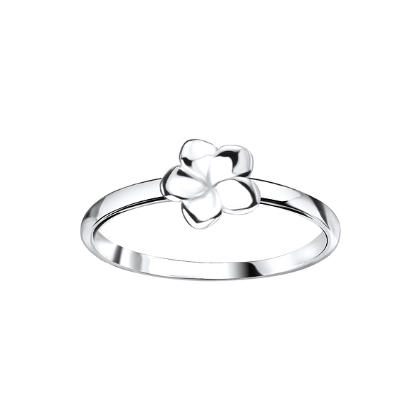 Silver Flower Ring - 8349