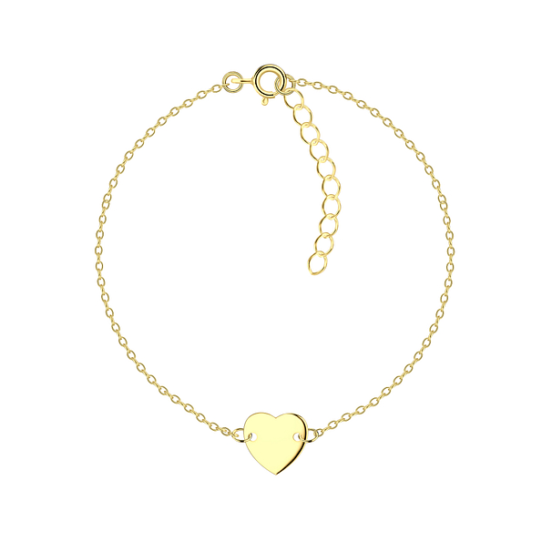 Silver Heart Bracelet - 11210