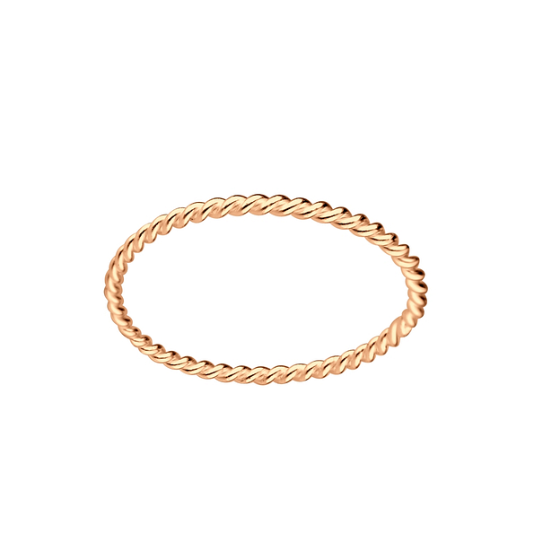 Silver Twisted Ring - 8661