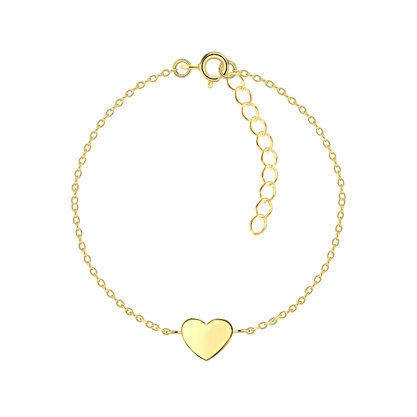 Silver Heart Bracelet - 5792
