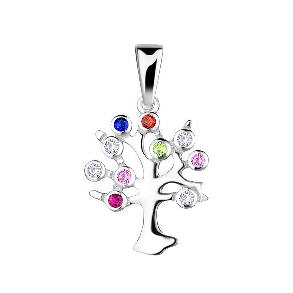 Silver Tree Of Life Pendant - 8810