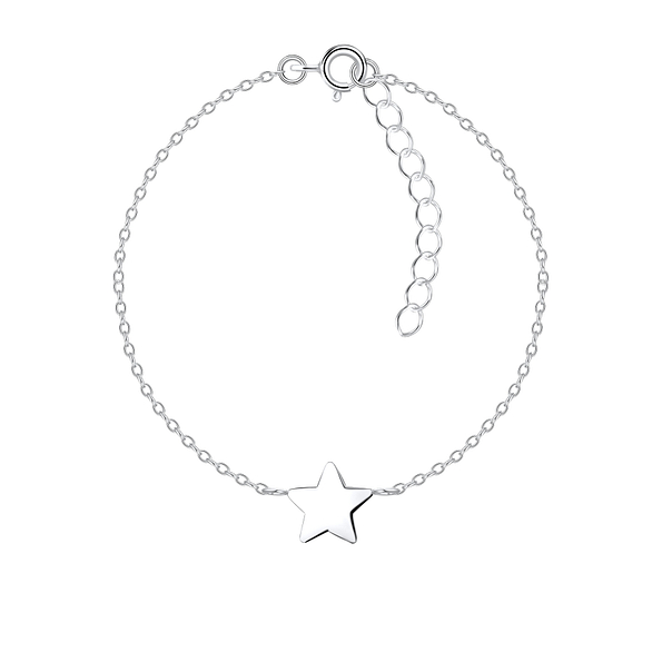 Silver Star Bracelet - 8694