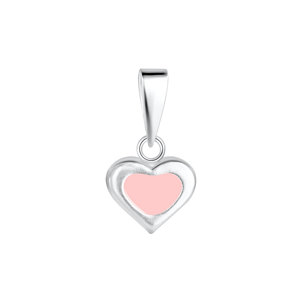 Silver Heart Pendant - 8894