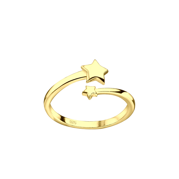 Silver Star Toe Ring - 9686